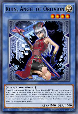 Ruin, Angel of Oblivion - Art 1
