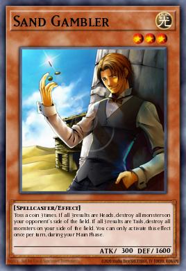 Sand Gambler - Art 1
