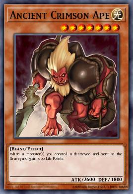Ancient Crimson Ape - Art 1