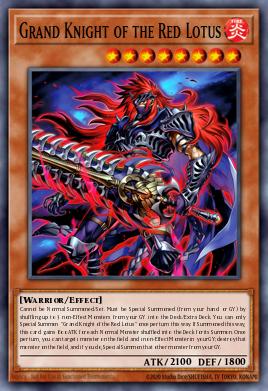 Grand Knight of the Red Lotus - Art 1