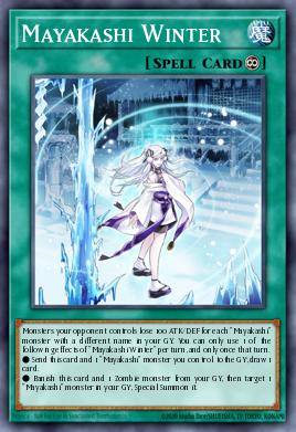 Mayakashi Winter - Art 1