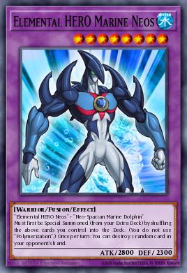 Elemental HERO Marine Neos - Art 1