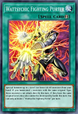 Wattsychic Fighting Porter - Art 1