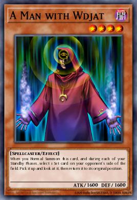 A Man with Wdjat - Art 1