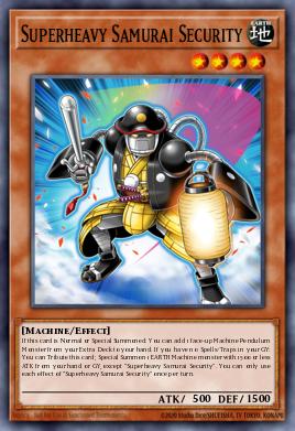 Superheavy Samurai Security - Art 1