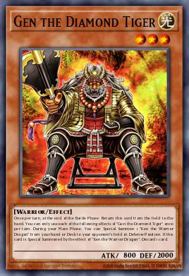 Gen the Diamond Tiger - Art 1