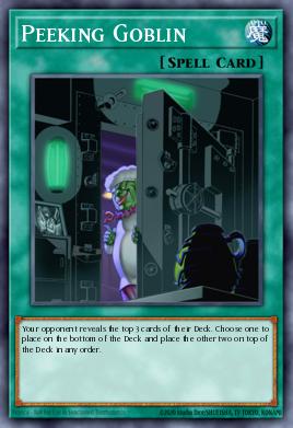 Peeking Goblin - Art 1