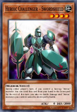 Heroic Challenger - Swordshield - Art 1