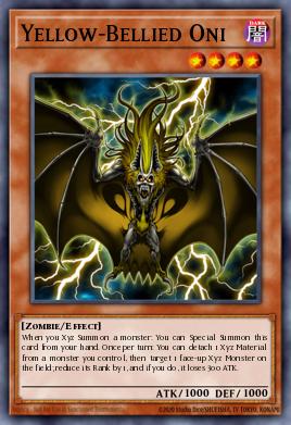 Yellow-Bellied Oni - Art 1