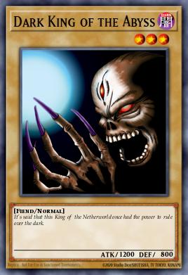 Dark King of the Abyss - Art 1