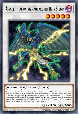 Assault Blackwing - Sohaya the Rain Storm - Art 1