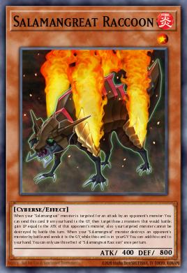 Salamangreat Raccoon - Art 1