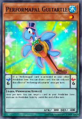 Performapal Guitartle - Art 1