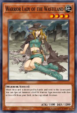 Warrior Lady of the Wasteland - Art 1