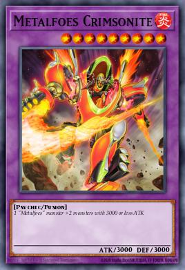 Metalfoes Crimsonite - Art 1