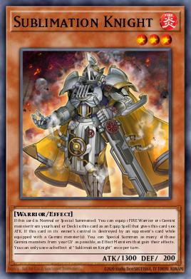 Sublimation Knight - Art 1