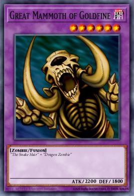 Great Mammoth of Goldfine - Art 1