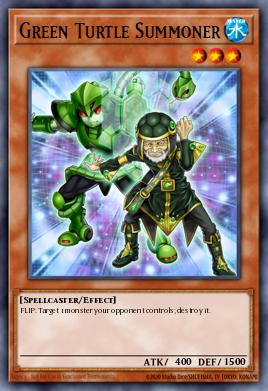 Green Turtle Summoner - Art 1