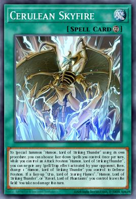 Cerulean Skyfire - Art 1