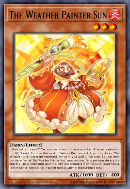 The Weather Painter Sun - Art 1