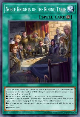 Noble Knights of the Round Table - Art 1