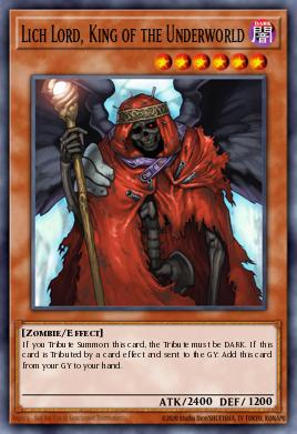 Lich Lord, King of the Underworld - Art 1