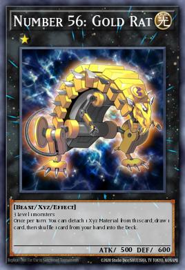 Number 56: Gold Rat - Art 1