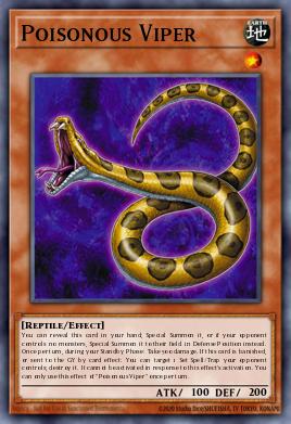 Poisonous Viper - Art 1