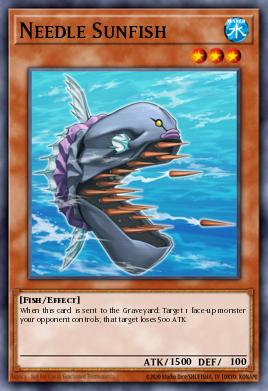 Needle Sunfish - Art 1