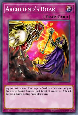 Archfiend's Roar - Art 1