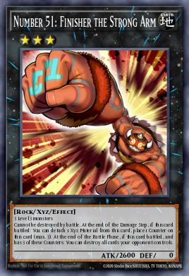 Number 51: Finisher the Strong Arm - Art 1