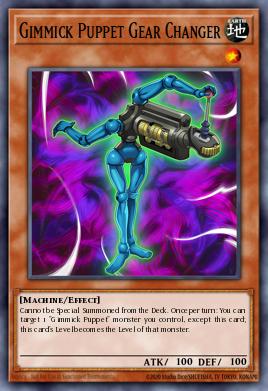 Gimmick Puppet Gear Changer - Art 1