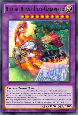 Ritual Beast Ulti-Gaiapelio - Art 1