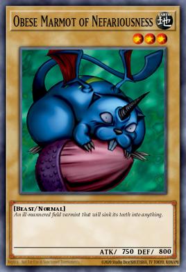 Obese Marmot of Nefariousness - Art 1
