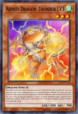 Armed Dragon Thunder LV3 - Art 1