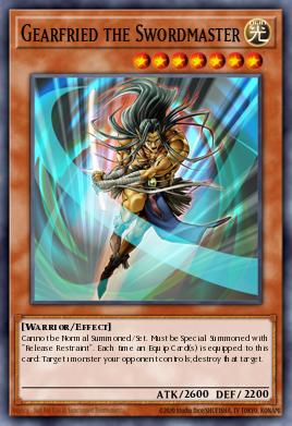 Gearfried the Swordmaster - Art 1