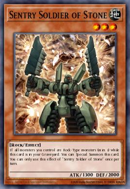Sentry Soldier of Stone - Art 1