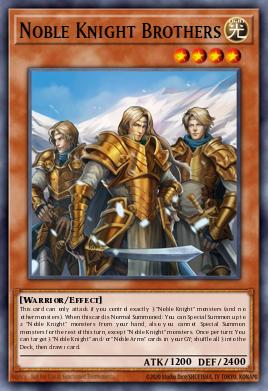 Noble Knight Brothers - Art 1