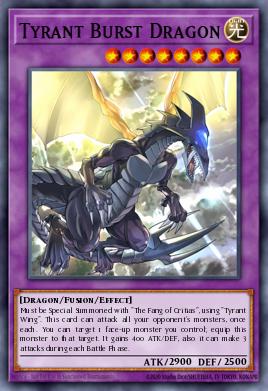 Tyrant Burst Dragon - Art 1