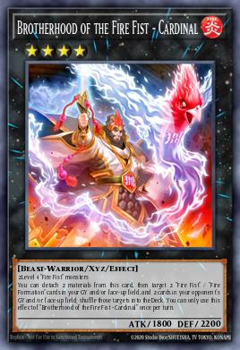 Brotherhood of the Fire Fist - Cardinal - Art 1