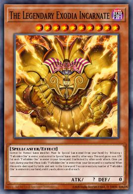 The Legendary Exodia Incarnate - Art 1