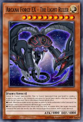 Arcana Force EX - The Light Ruler - Art 1
