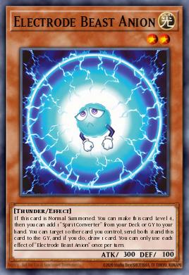 Electrode Beast Anion - Art 1