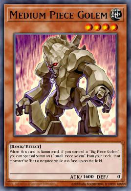 Medium Piece Golem - Art 1