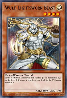 Wulf, Lightsworn Beast - Art 1