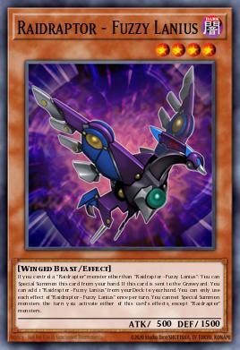 Raidraptor - Fuzzy Lanius - Art 1