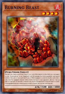 Burning Beast - Art 1