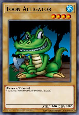 Toon Alligator - Art 1