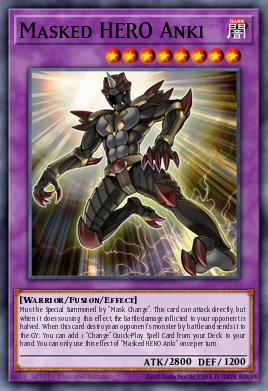 Masked HERO Anki - Art 1