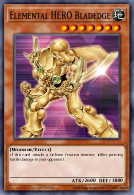Elemental HERO Bladedge - Art 1